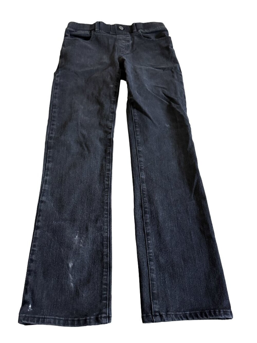 Betabrand Women's Small Black Distressed Jeggings
